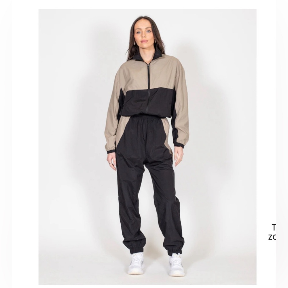 Brunette the label track suit (top and bottom)